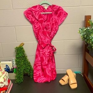 Banana Republic wrap around work dress